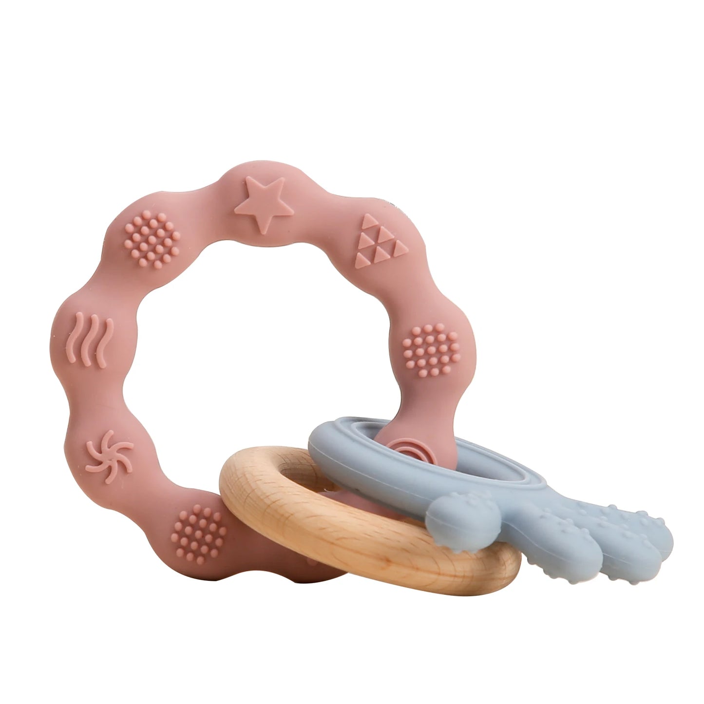 Candy Colour Silicone Baby Teething Bracelet
