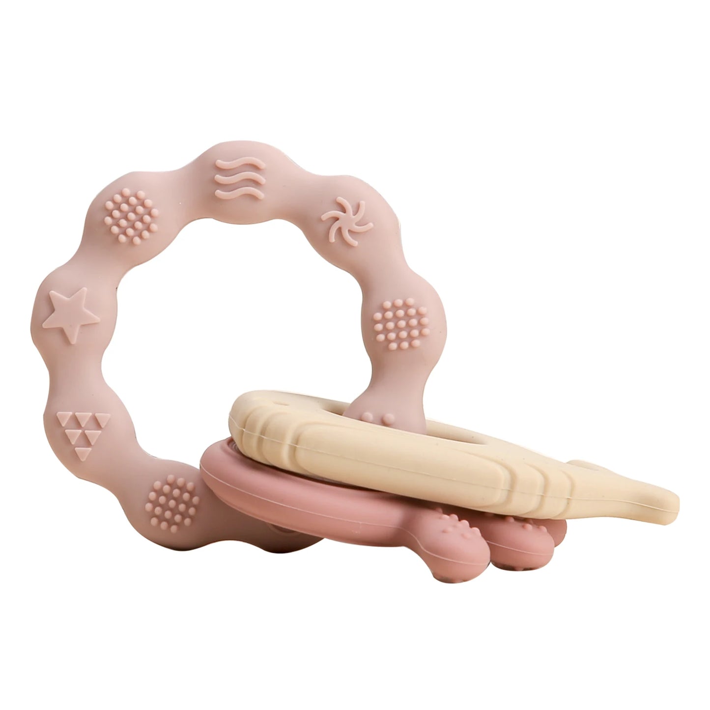 Candy Colour Silicone Baby Teething Bracelet