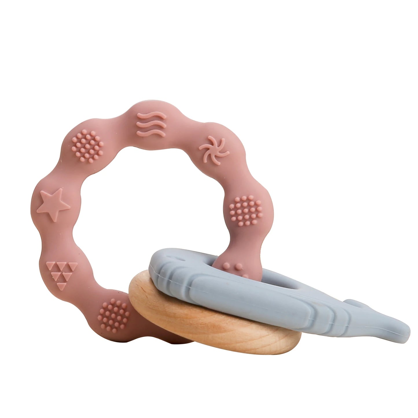 Candy Colour Silicone Baby Teething Bracelet