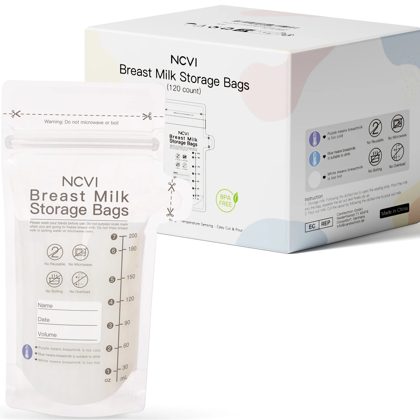Breast Milk Storage Bags