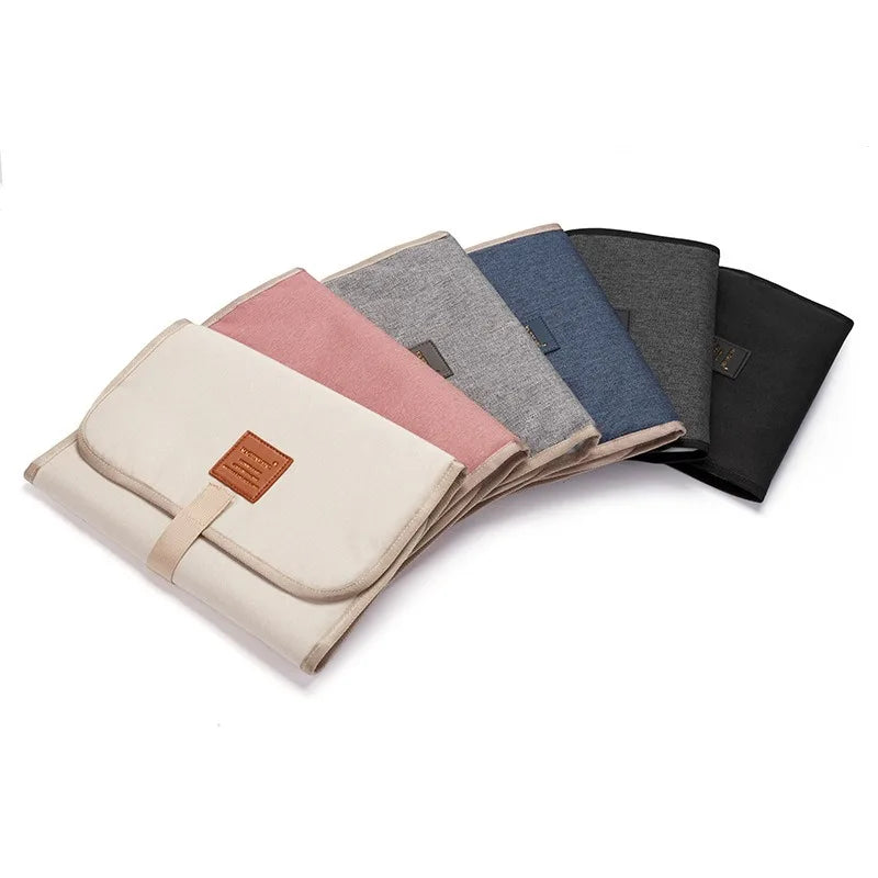 Portable Waterproof Foldable Baby Changing Mat - Durable Oxford Toddler Changing Mat