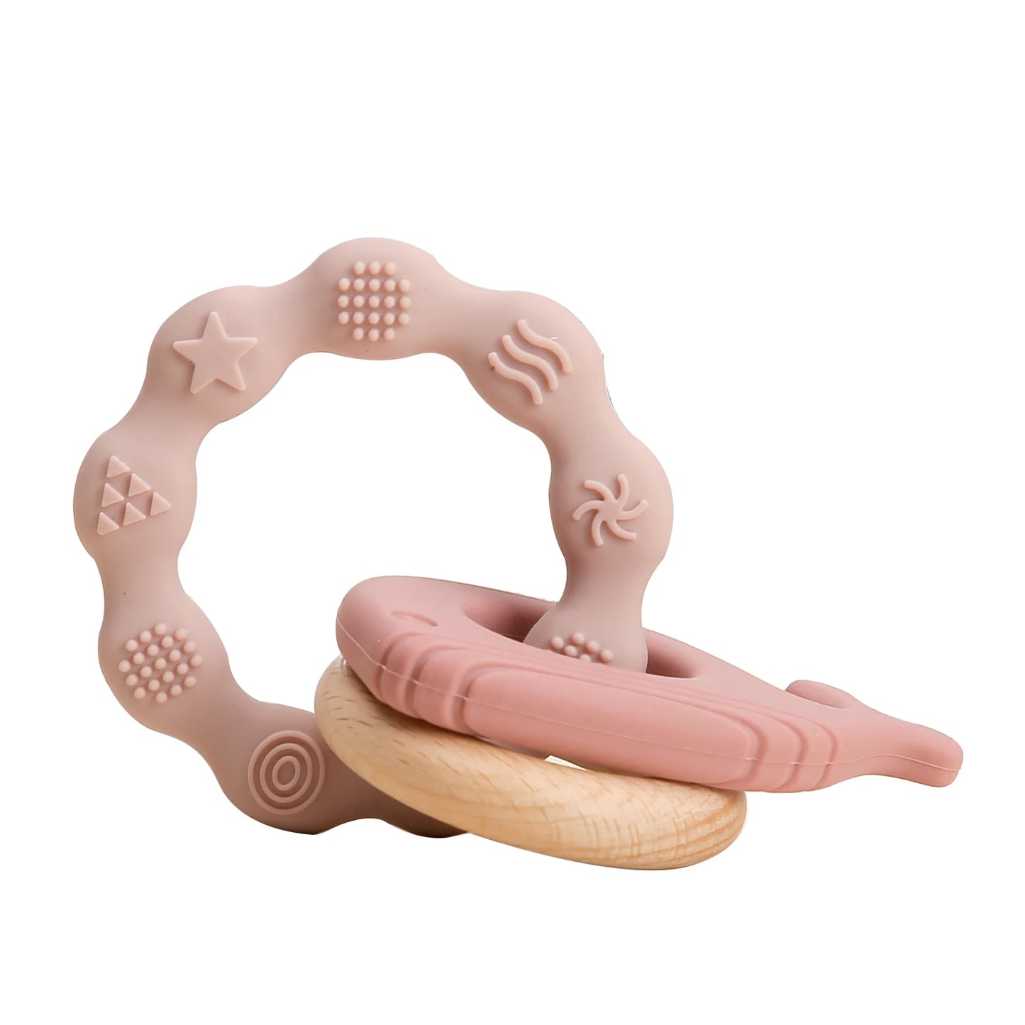 Candy Colour Silicone Baby Teething Bracelet