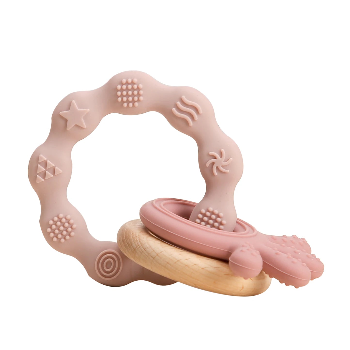 Candy Colour Silicone Baby Teething Bracelet