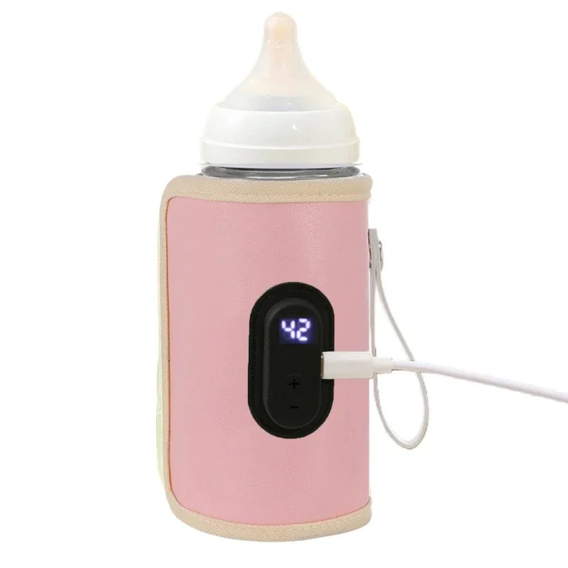 Portable USB Baby Bottle Warmer – Ideal for Travel, Car, and Outdoor Adventures | Baby Milk Warmer and Nursing Bottle Heater
